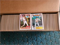 Box of Sports Cards