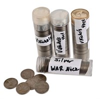 Four Rolls V Victory and World War II Nickels