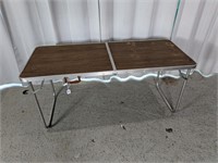Vintage Brown Folding Table