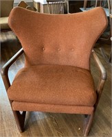 Unique Designer Oak Arm Chair