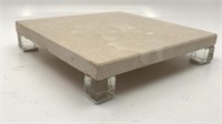 White Marble Cheese Cutting Block