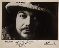 Dr. John signed promo photo