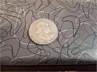 1954 Franklin Silver Half dollar