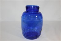 Cobalt Blue Cracker Barrel Style 3 Quart Jar