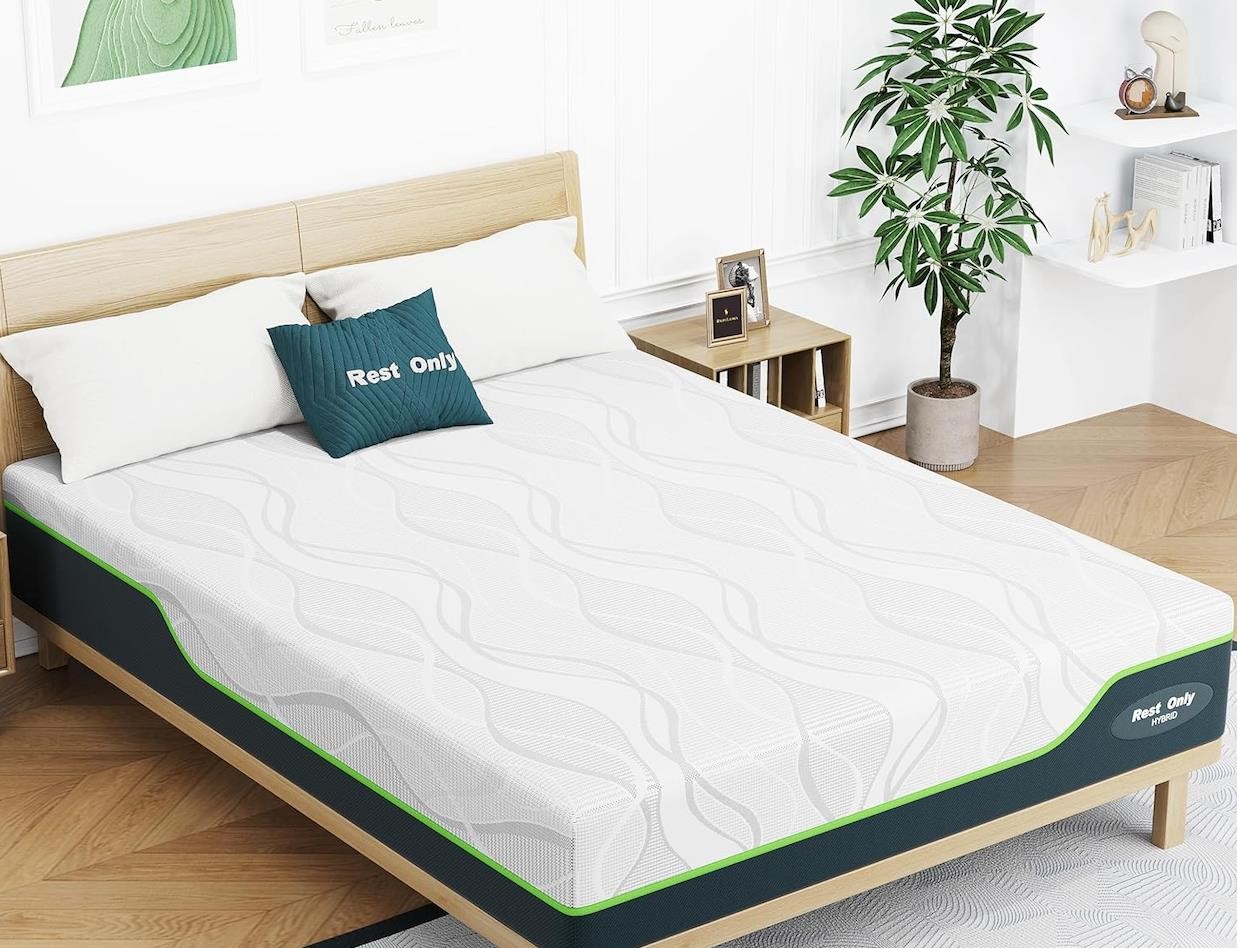 FULL Rest Only 12in Cooling Gel Hybrid Mattress