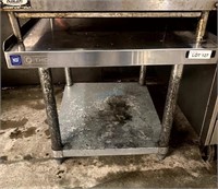 STAINLESS STEEL EQUIPMENT STAND, 24" X 30"