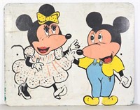 PORTRAIT OF MICKEY AND MINNIE MOUSE
