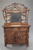 OUTSTANDING RUSTIC DRESSING TABLE