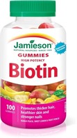 Sealed - Jamieson High Potency Biotin Gummies