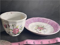 Antique English Davenport Tea Cup & Saucer