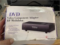 DVD Video Component Adaptor RF Modulator