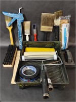 Large Assortment of Painting Supplies