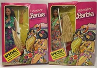 Group Of 2 Hawaiian Barbies In Boxes