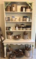 Wooden Shelving and Table