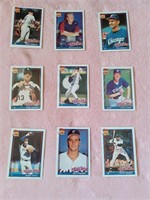 9 “White Sox” 40 1991 baseball cards