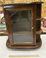 Wood Display Cabinet 20 x 19in