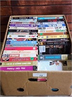 Large Box Double Stacked VHS Movies
