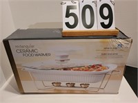 Ceramic Food Warmer  3.8 QT