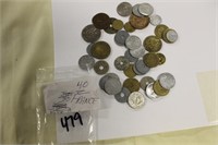 LOT OF 40 FRENCH COINS