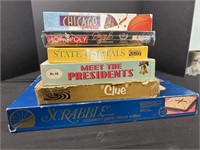 Old games contents included Chicago in a box