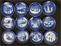 18 Royal Copenhagen, Collector plates dated