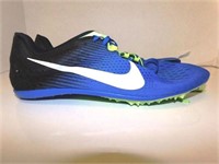 85 NIKE ZOOM VICTORY BLUE/BLACK/GREEN CLEATS - MEN