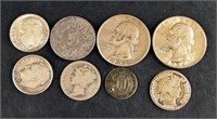 Group Of U. S. Silver Coinage