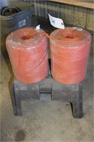 2 Rolls Baling Twine for Square Baler & Foot Stool