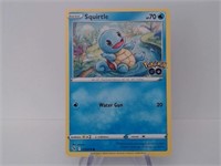 Pokemon Card Rare Squirtle Stamped