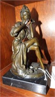 Very unique Bronze sculpture of women sitting