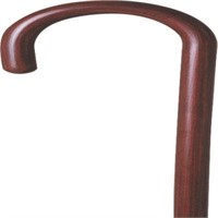 Tourist Handle Cane, Rosewood Stain, 36 - 37