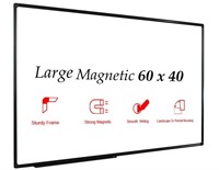 JILoffice Large Magnetic White Dry Erase Board, 60