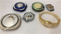 Miscellaneous compacts and watches including (1)