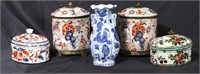 MIXED LOT OF FIVE CHINESE PORCELAIN PIECES