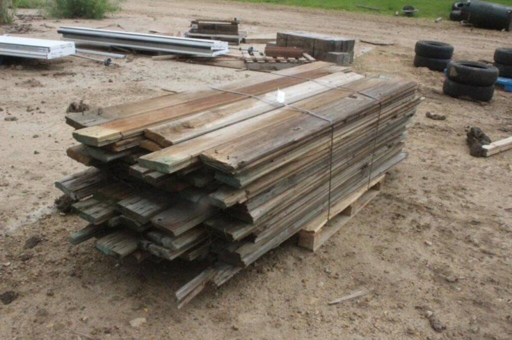 Treated Tongue & Groove Boards Approx. 7FT - 9FT