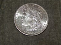 1904 O Morgan Silver Dollar UNC to me U Grade...