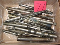 TRAY OF SMALLER TAPER REAMERS
