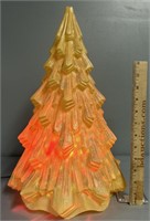 Vintage Light-Up Christmas Tree