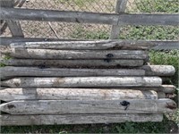 Stack of Fence Posts