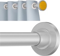 Silver Shower Curtain Rod 30-56 Inch