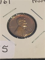 1961 Lincoln Cent Proof Like