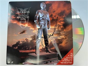 Autograph COA Michael jackson vinyl