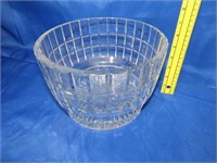 Heavy Large Crystal Bowl