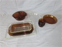 Lot of Cassarole Dishes & Pie Plates