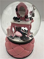 Victoria secret musical snow globe