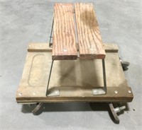 Wheeled stool