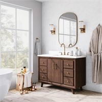 Thomasville Preston 48" Vanity in Light Oak