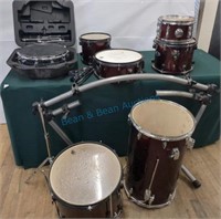 Drums and stands