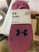 Under Armour no show liner sock M 6 pairs