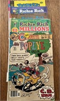 Popeye & Richie Rich Comic Books